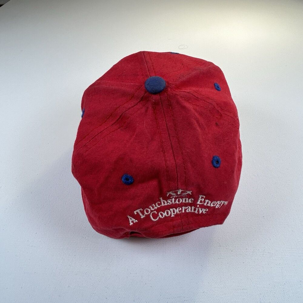 Claiborne Electric Co-op Hat Cap Red Cotton Touchstone Energy Louisiana - Picture 4 of 8